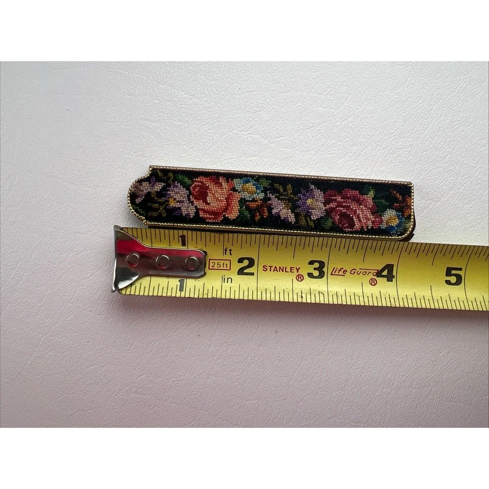Vintage Embroidered Decorative Folding Comb 1900-1950